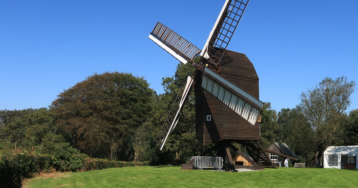 Nutley Windmill on Ashdown Forest