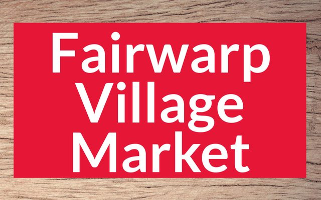 Fairwarp Village Market sign