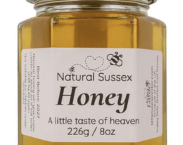 Natural Sussex Honey jar
