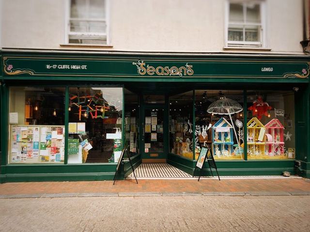 The Seasons shop on Cliffe High Street in Lewes